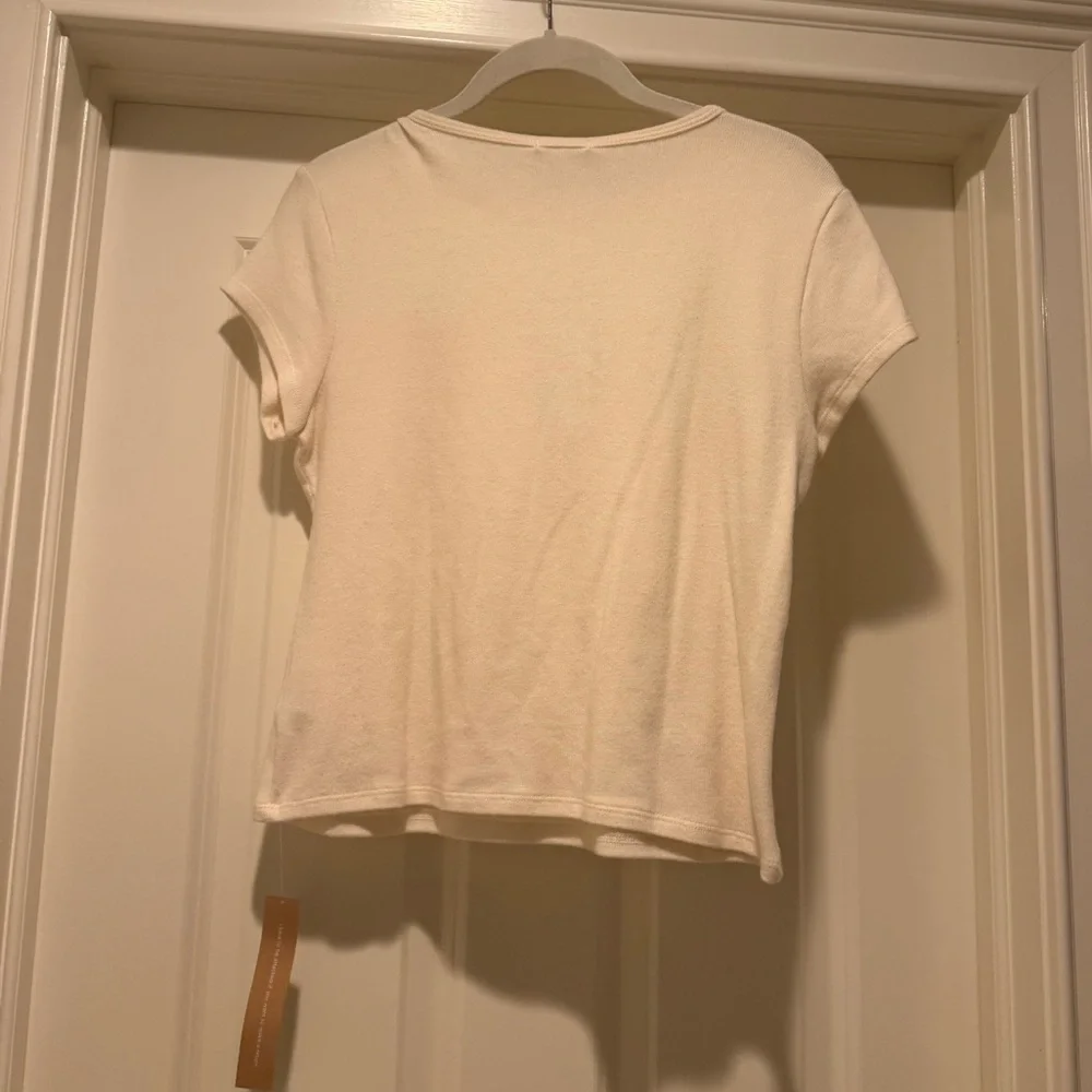 Reformation Olive Knit Top - Picture 2 of 3